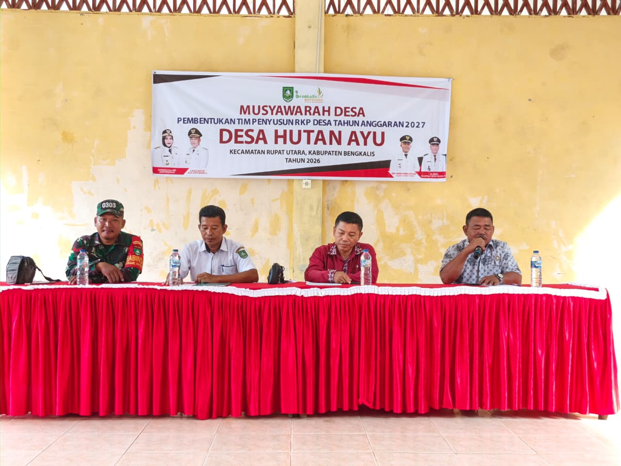 Pemdes dan BPD Desa Hutan Ayu Gelar Musdes Pembentukan Tim Penyusun RKPDes Tahun Anggaran (2027)
